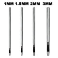 1-6Pcs Leather Round Hole Punch Carbon Steel Hollow Punching Cutting Cutter Tool for Leather Fabric Plastics Gaskets Bags 1-5mm