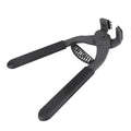Leather Craft 17cm HandHeld Carbon Steel Silent Pliers Leather Craft Hole Punch Tool 4mm Stitching Chisel Hole Puncher
