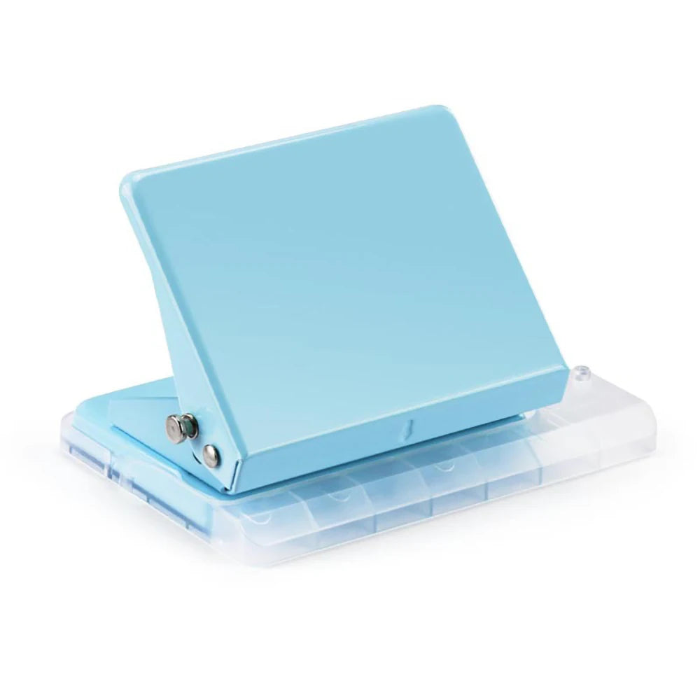 10-Holes Puncher Cutter for Office Stationery Tool Puncher Paper Hole DIY Creative Photo Hole Punch Disc Ring Binding Cutter