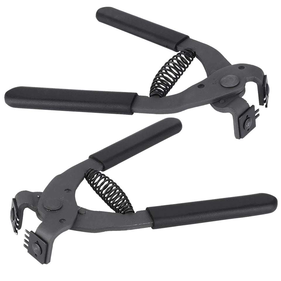 Leather Craft 17cm HandHeld Carbon Steel Silent Pliers Leather Craft Hole Punch Tool 4mm Stitching Chisel Hole Puncher